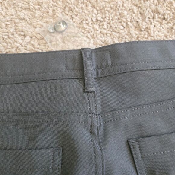 Unbound Merino Travel Pants Size 32 Gray 95% Merino Wool, Slim Fit, Hidden Zip - Picture 7 of 11